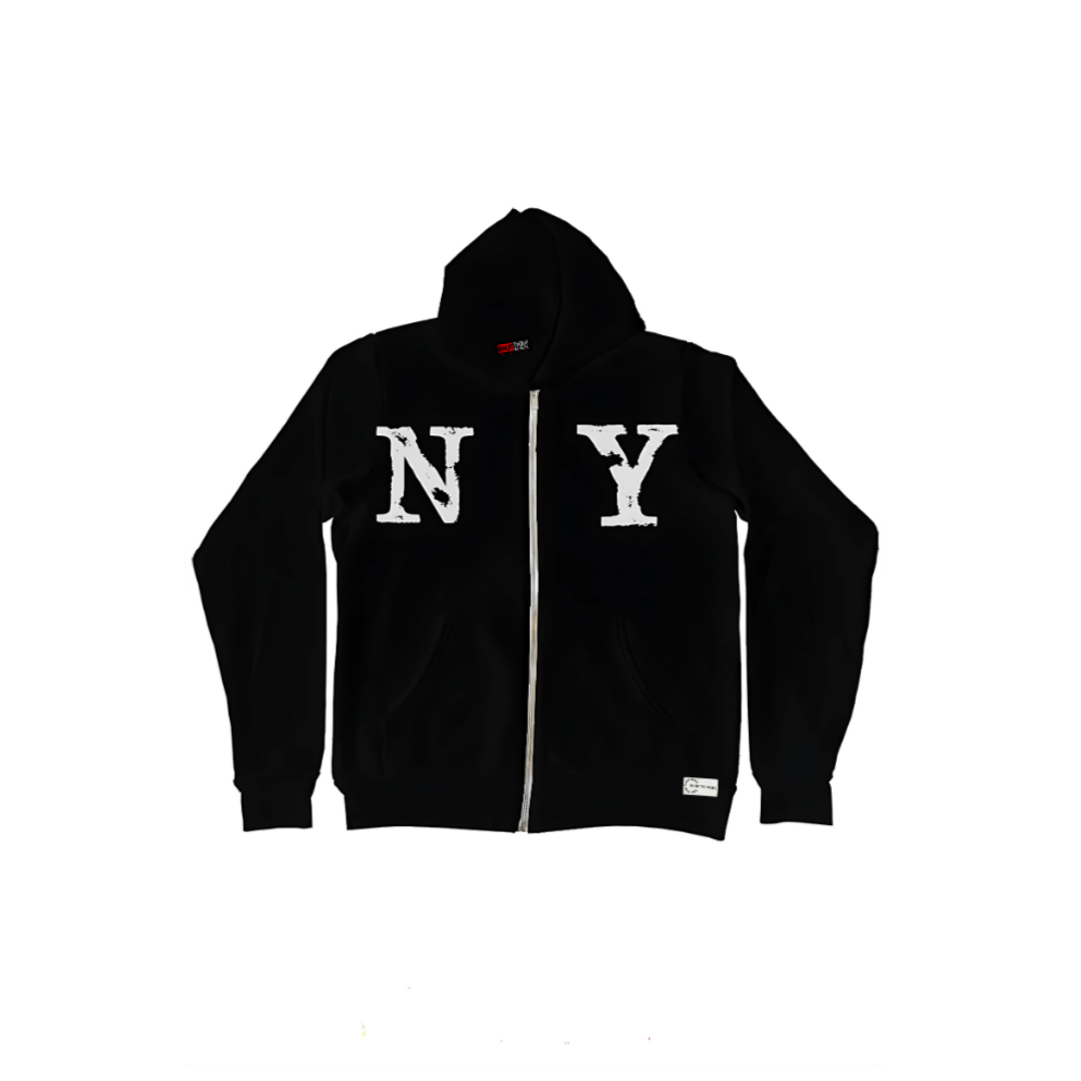 NY City That Never Sleeps Zip Up Hoodie Apliiq