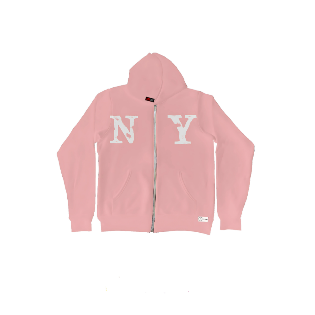 NY City That Never Sleeps Zip Up Hoodie Apliiq