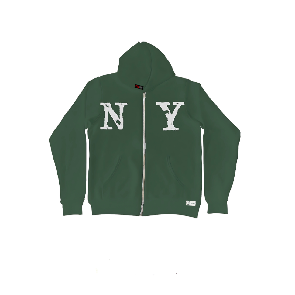 NY City That Never Sleeps Zip Up Hoodie Apliiq
