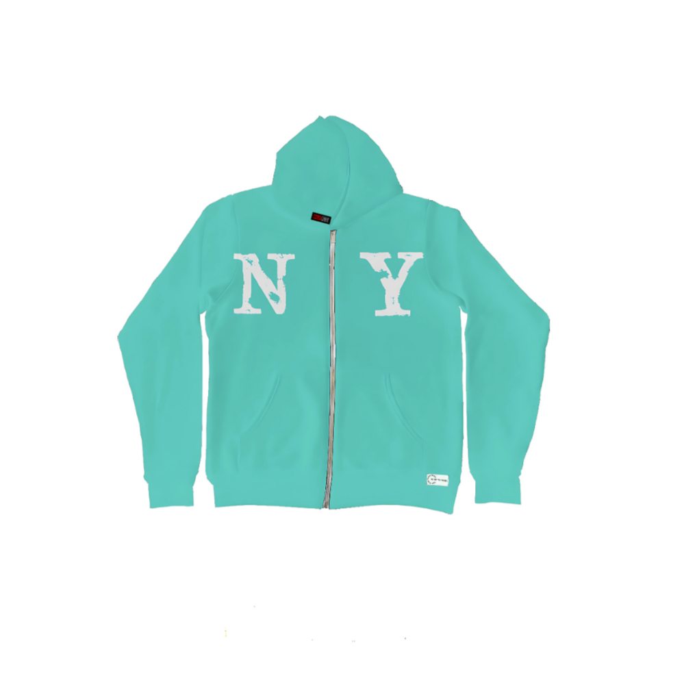 NY City That Never Sleeps Zip Up Hoodie Apliiq