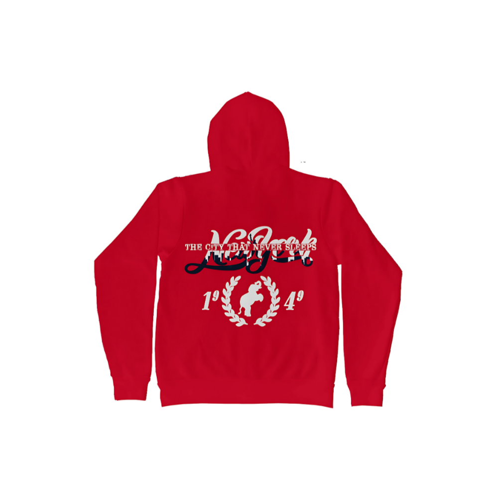 NY City That Never Sleeps Zip Up Hoodie Apliiq