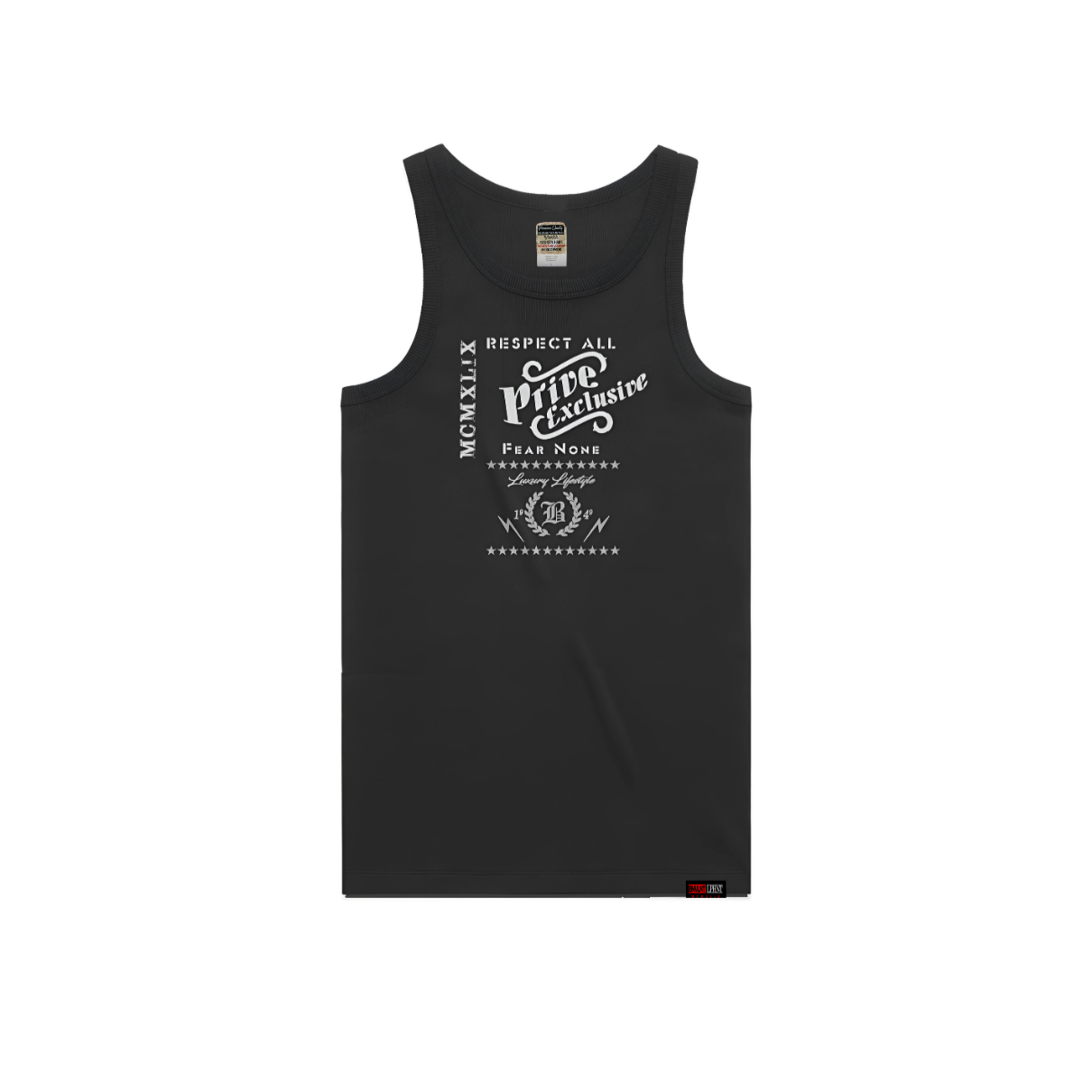 Organic Ultra Heavyweight Premium Tank Singlet Apliiq