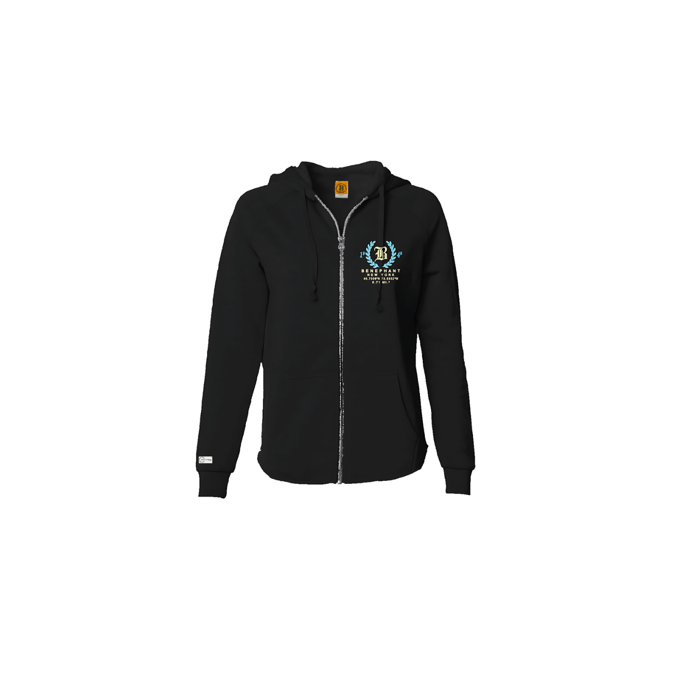 Hamptons Wash Lightweight Zip Hoodie Apliiq