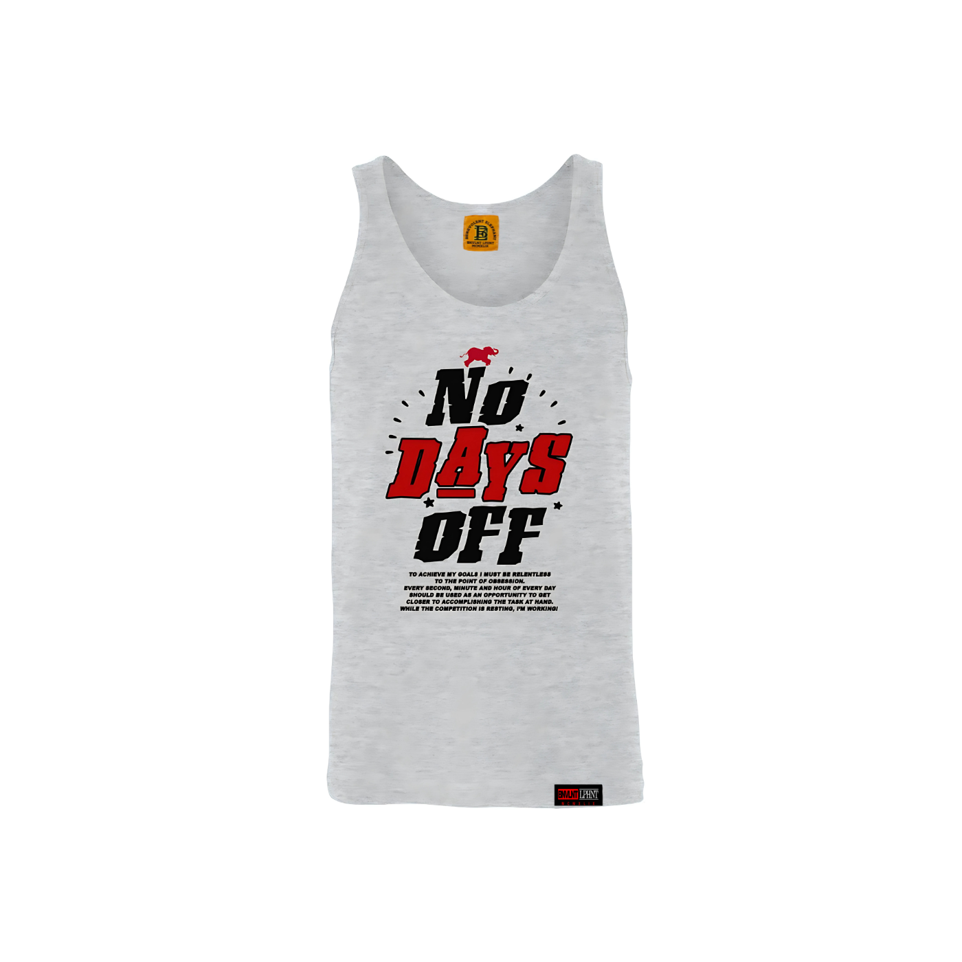 No Days Off Tank Top Apliiq