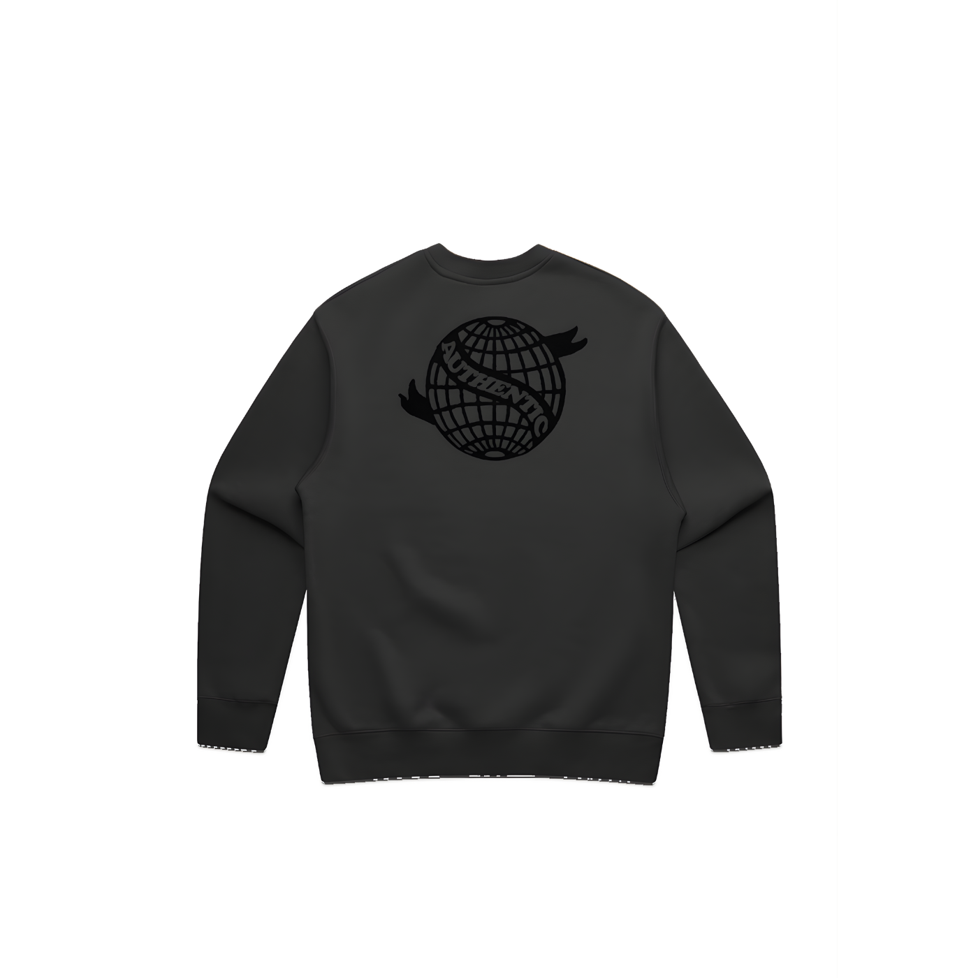 Latitude Oversized Patch & Embroidered Crewneck