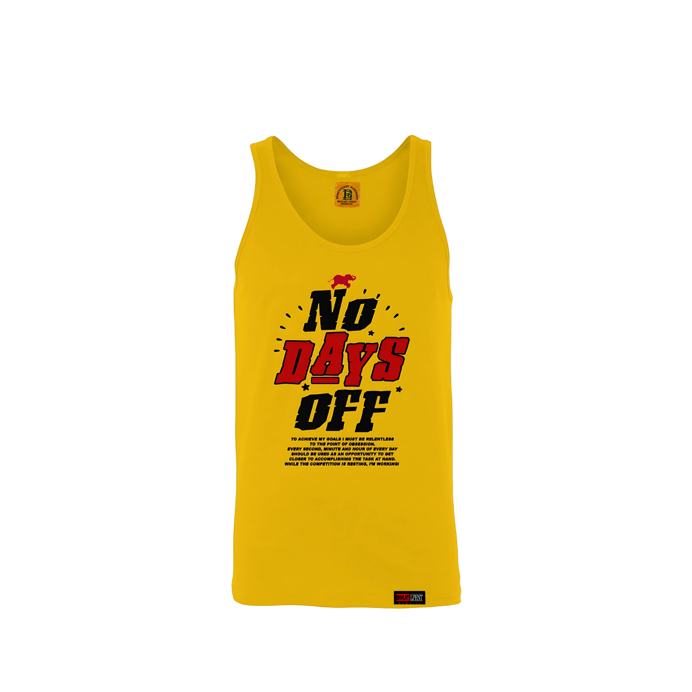 No Days Off Tank Top Apliiq
