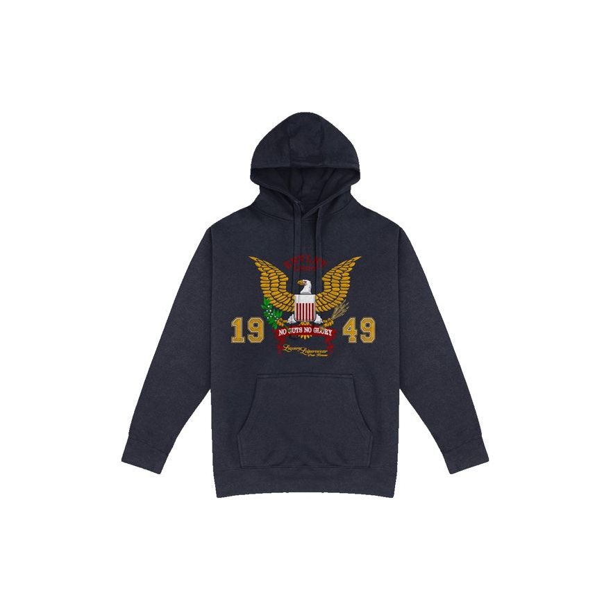 No Guts No Glory Embroidered Premium Hoodie Apliiq