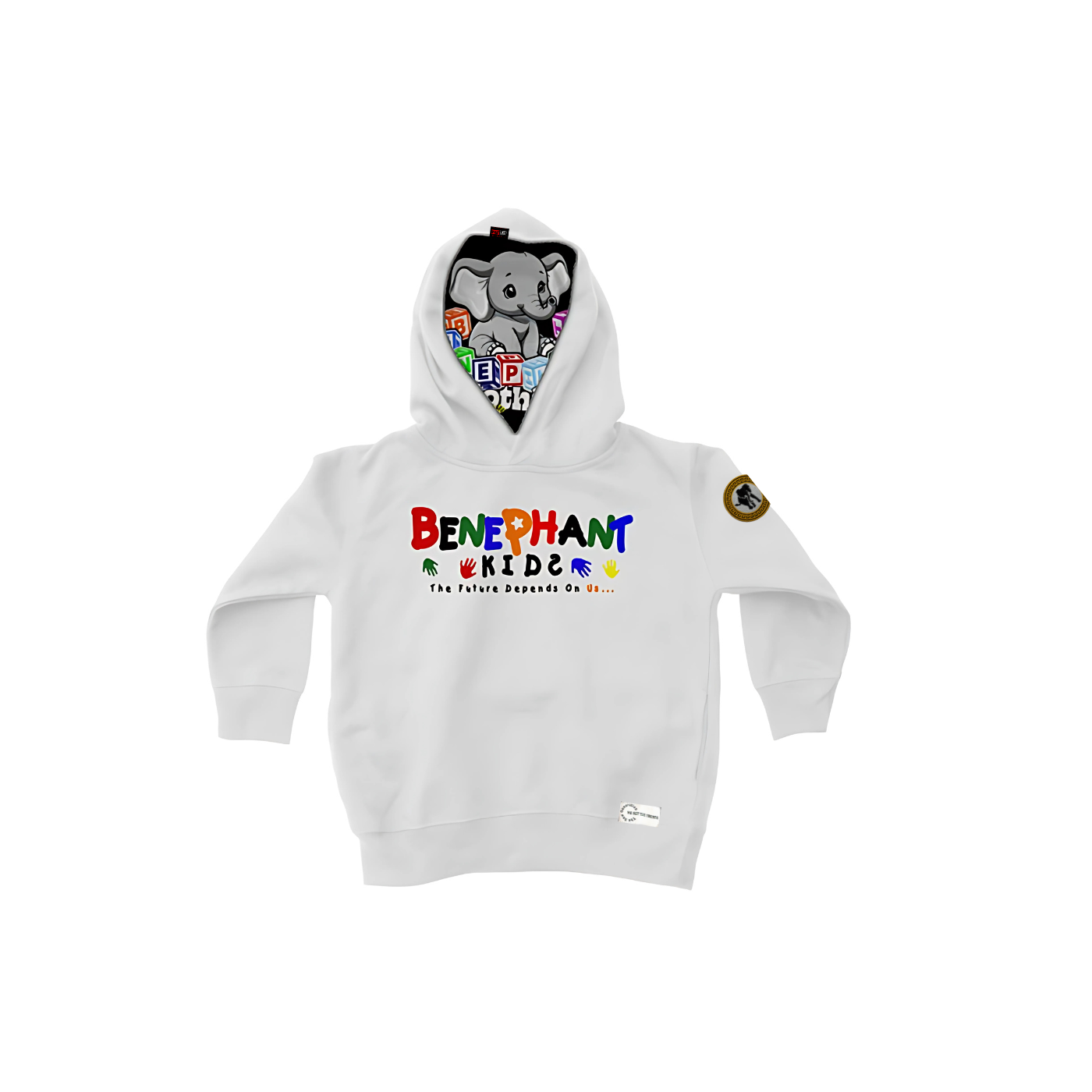 Benephant Kids Premium Fleece Hoodie Apliiq