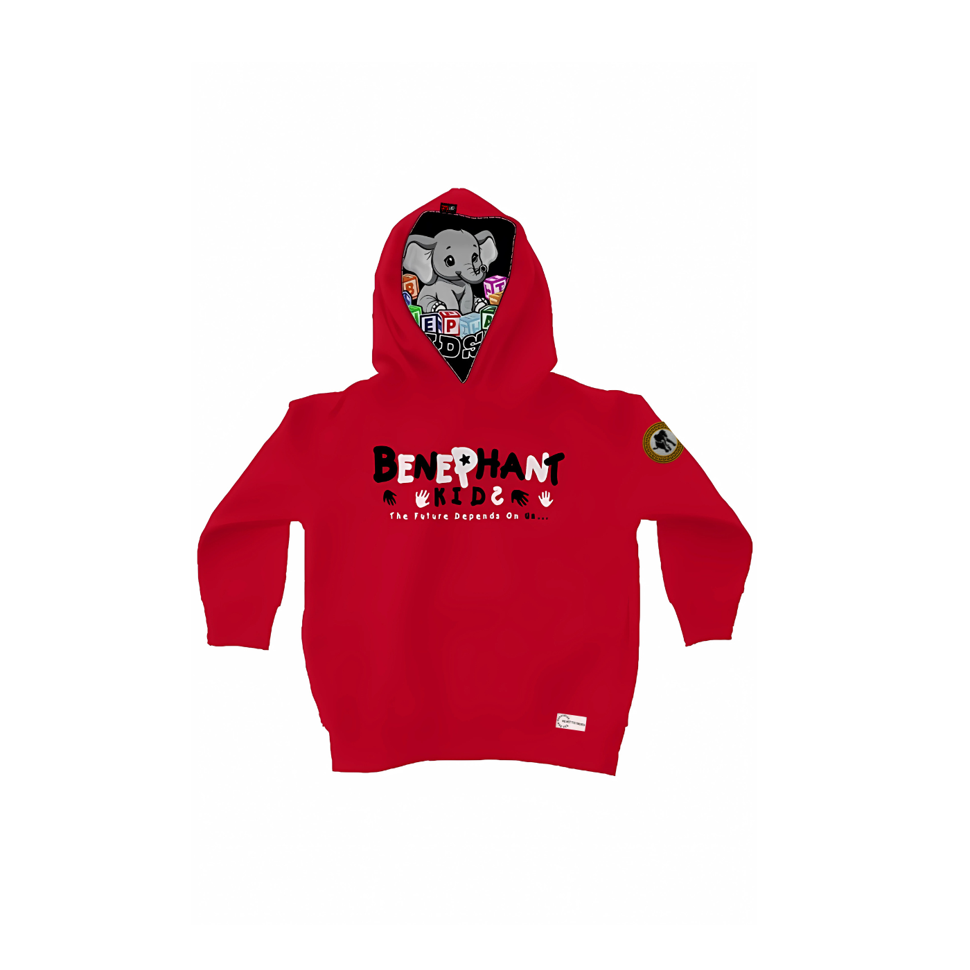 Benephant Kids Premium Fleece Hoodie Apliiq