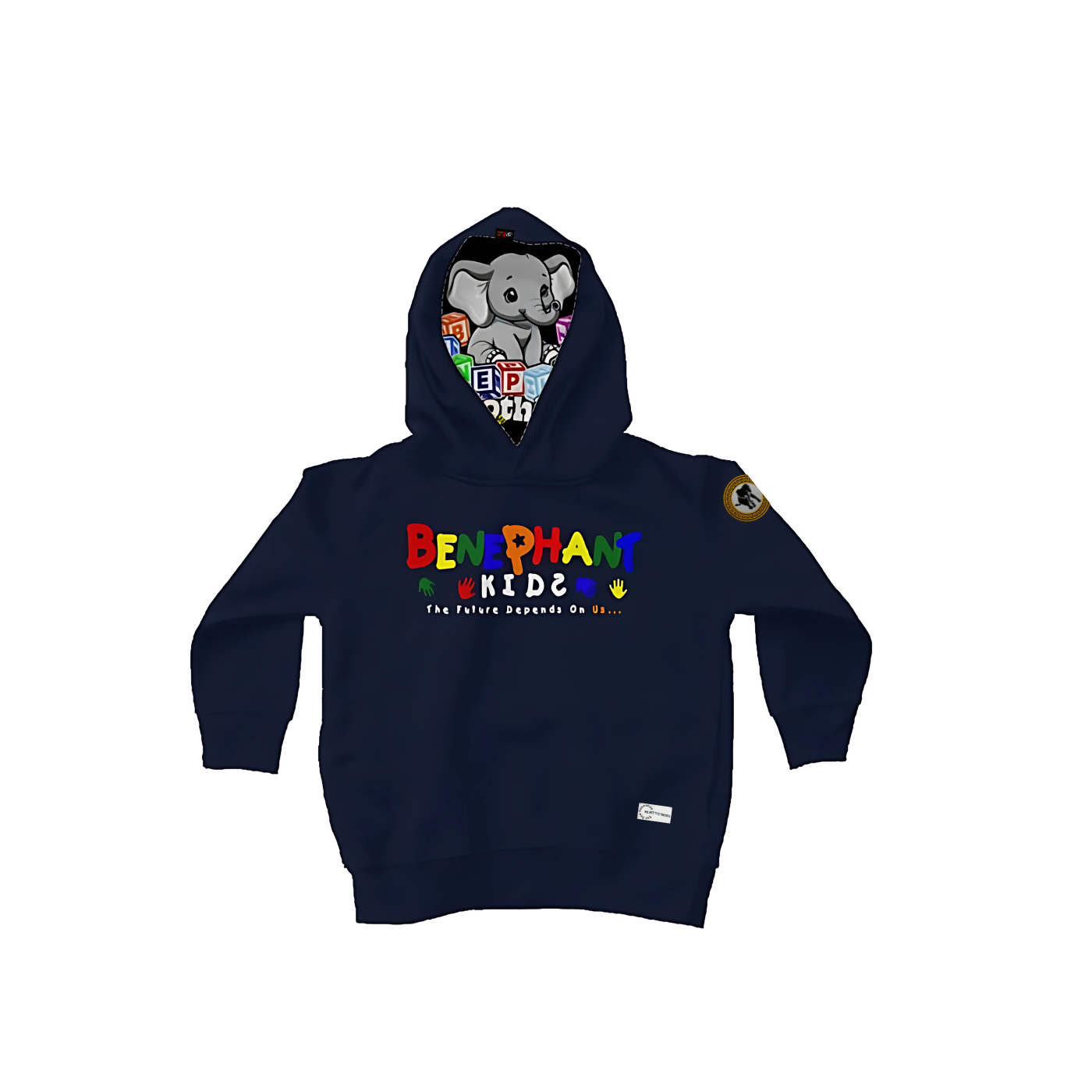 Benephant Kids Premium Fleece Hoodie Apliiq