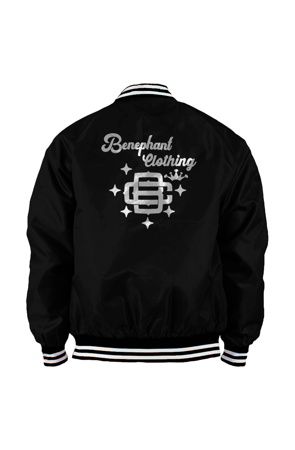 Varsity Crown & Stars University Nylon Bomber Jack