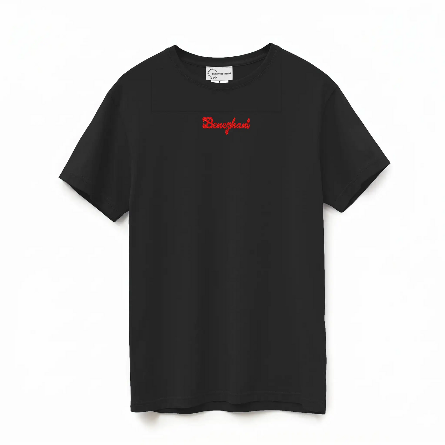 Benephant Embroidered Supima Cotton T Shirt
