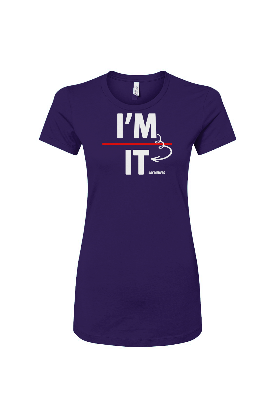 I'm Over It Slim Fit T Shirt