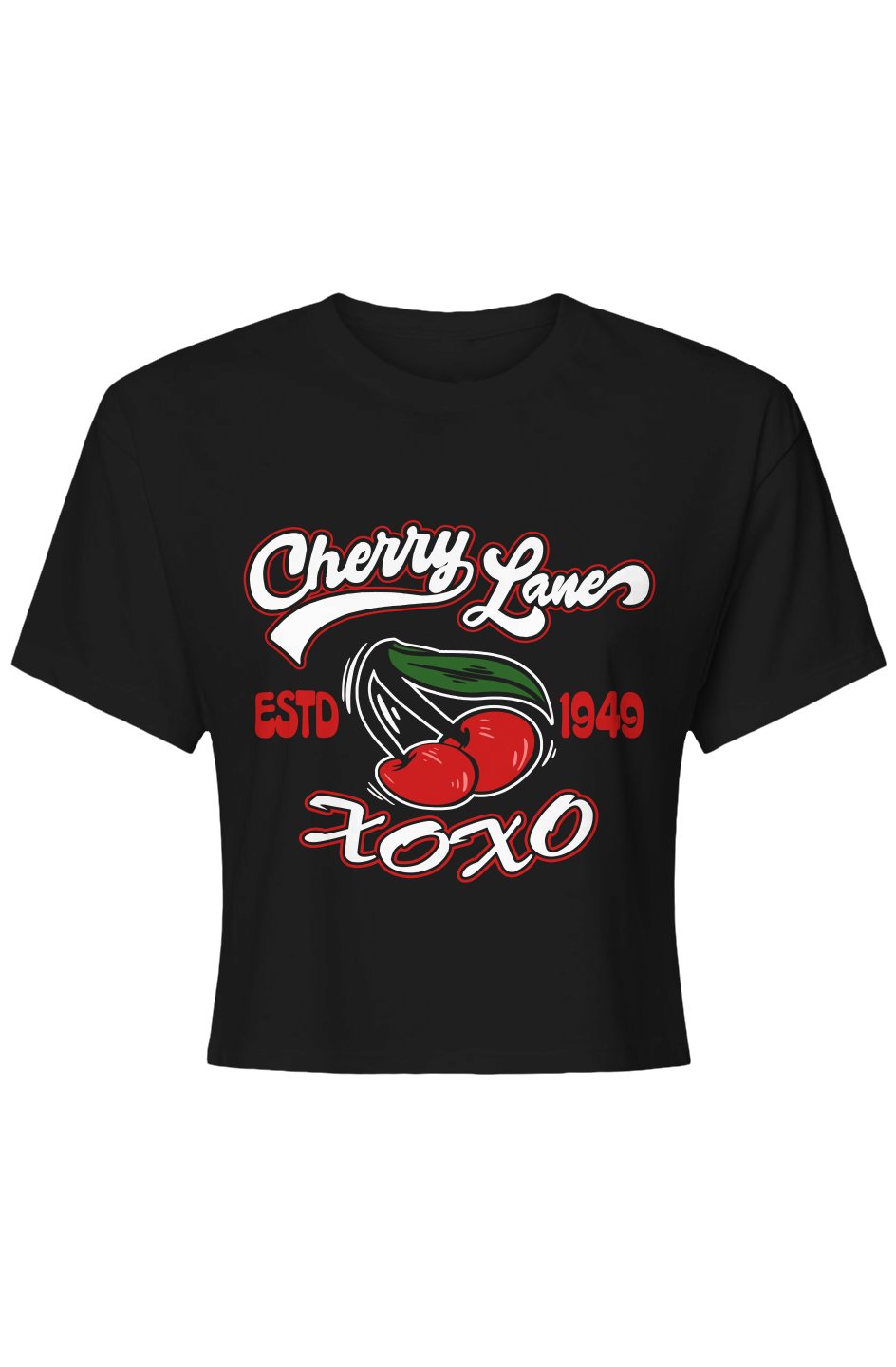 Cherry Lane Crop Top