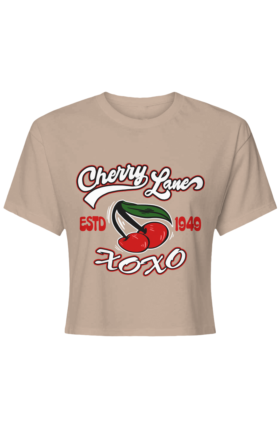Cherry Lane Crop Top