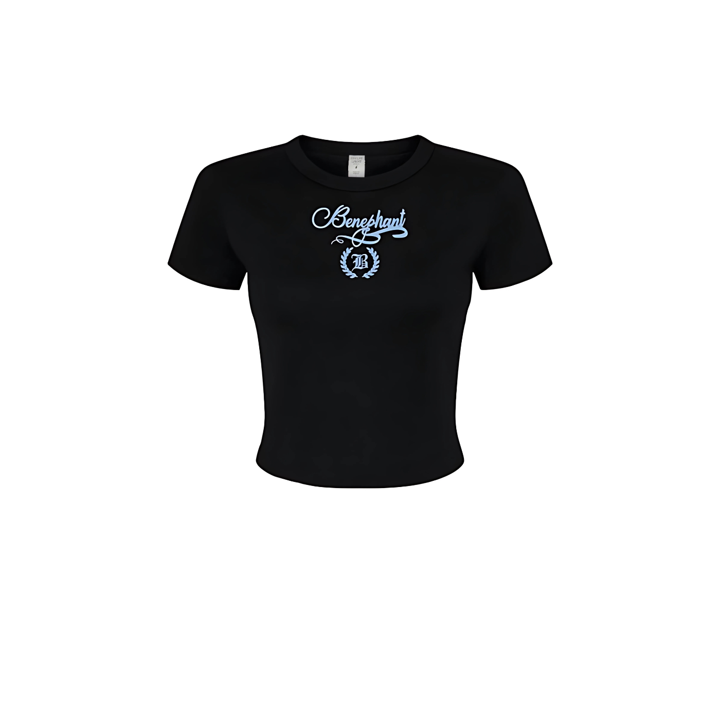 Micro Ribbed Baby Crop Tee Apliiq