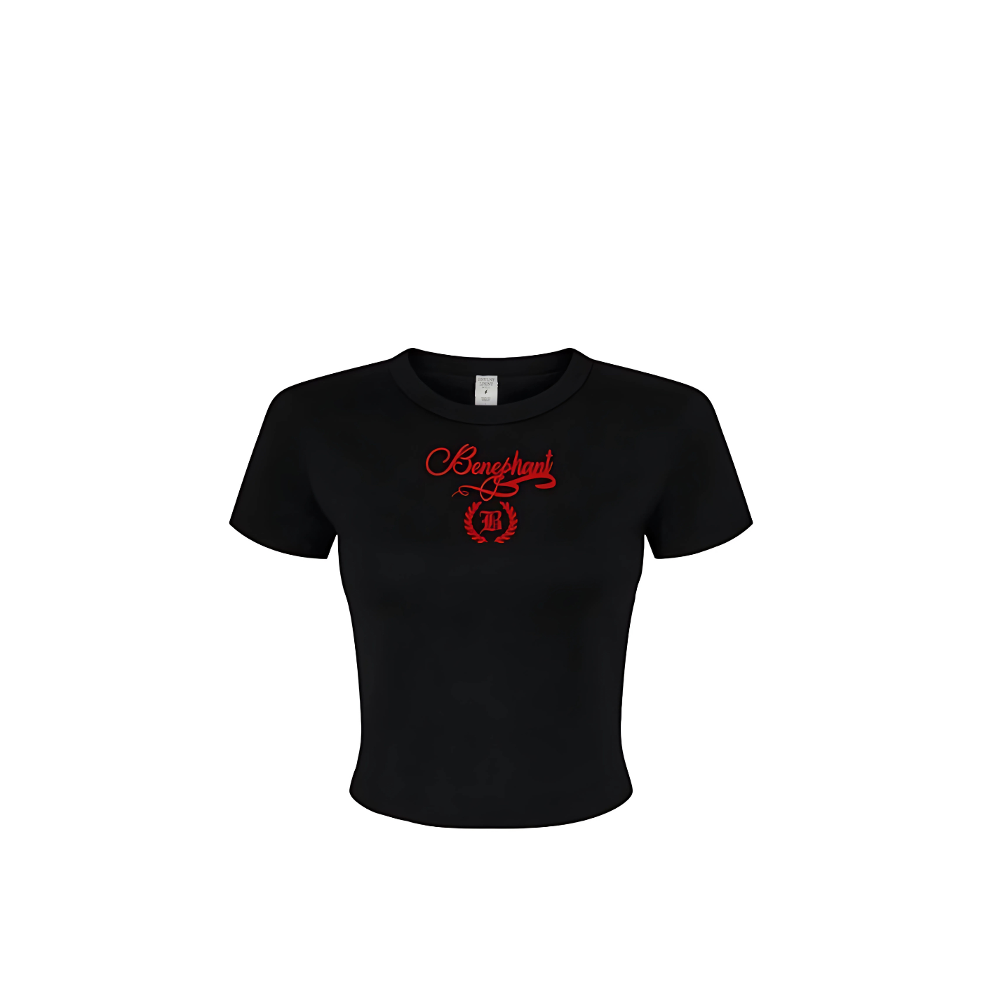 Micro Ribbed Baby Crop Tee Apliiq