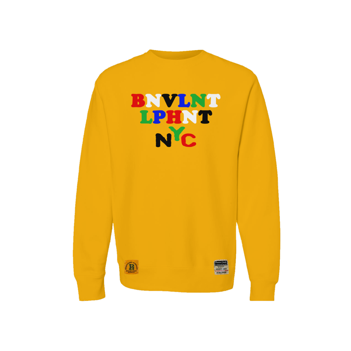 Multi-Colored Embroidered Super Heavyweight Sweats Apliiq
