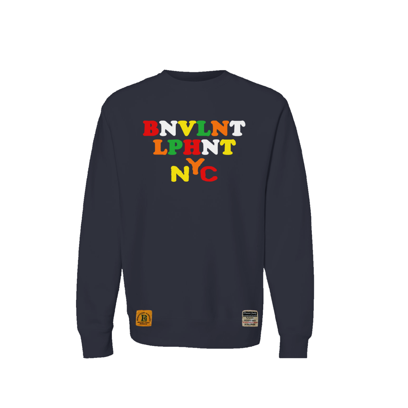 Multi-Colored Embroidered Super Heavyweight Sweats Apliiq
