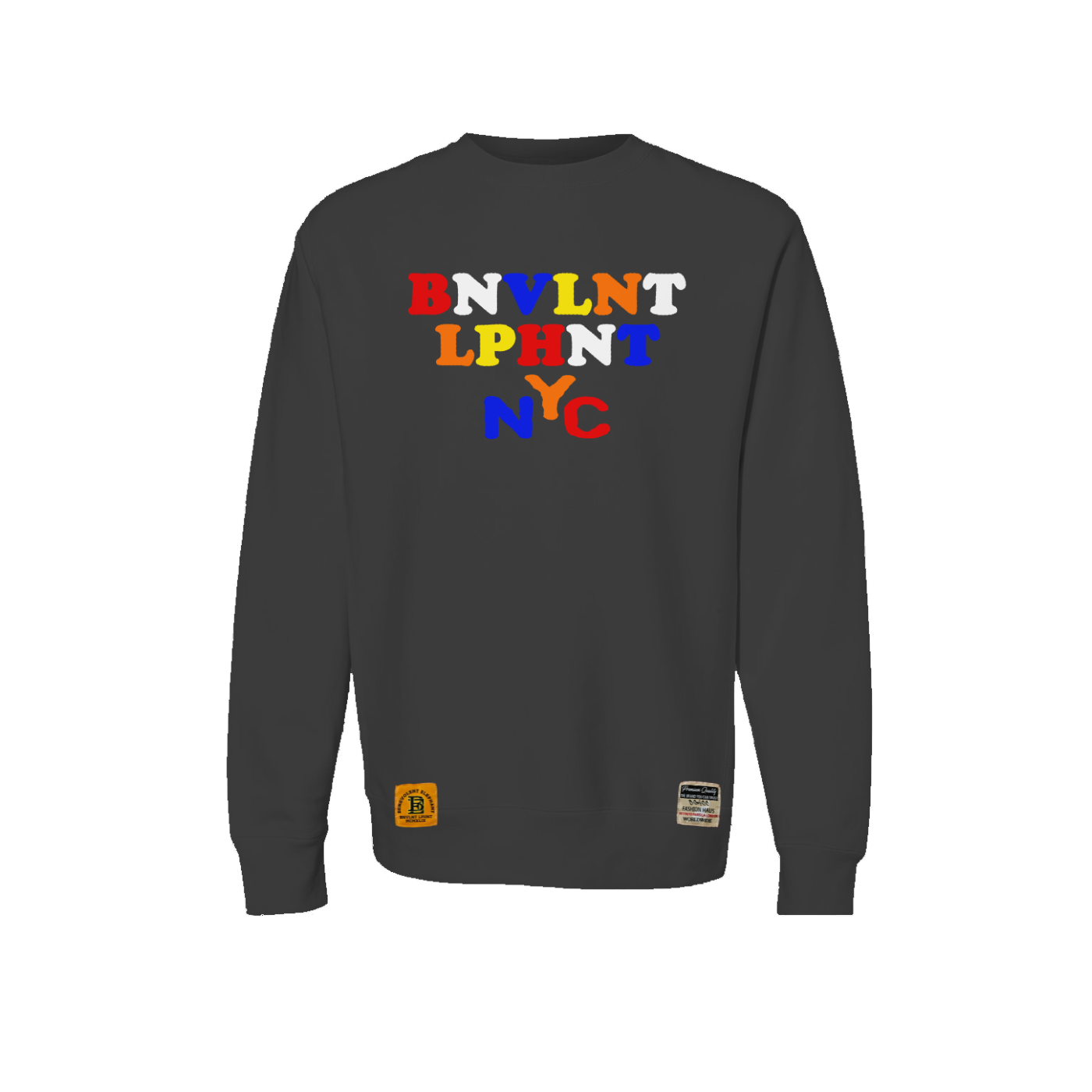 Multi-Colored Embroidered Super Heavyweight Sweats Apliiq