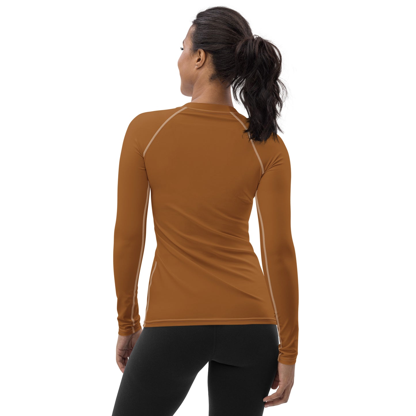 Butter Pecan Rash Guard Shirt Benephant.com