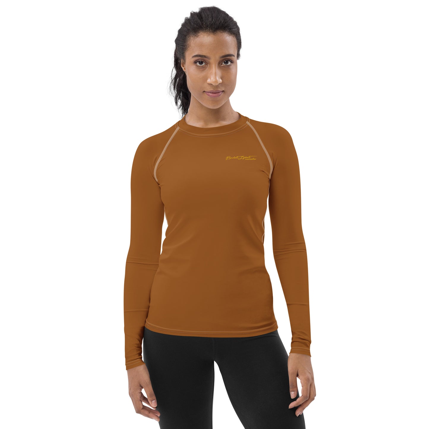 Butter Pecan Rash Guard Shirt Benephant.com