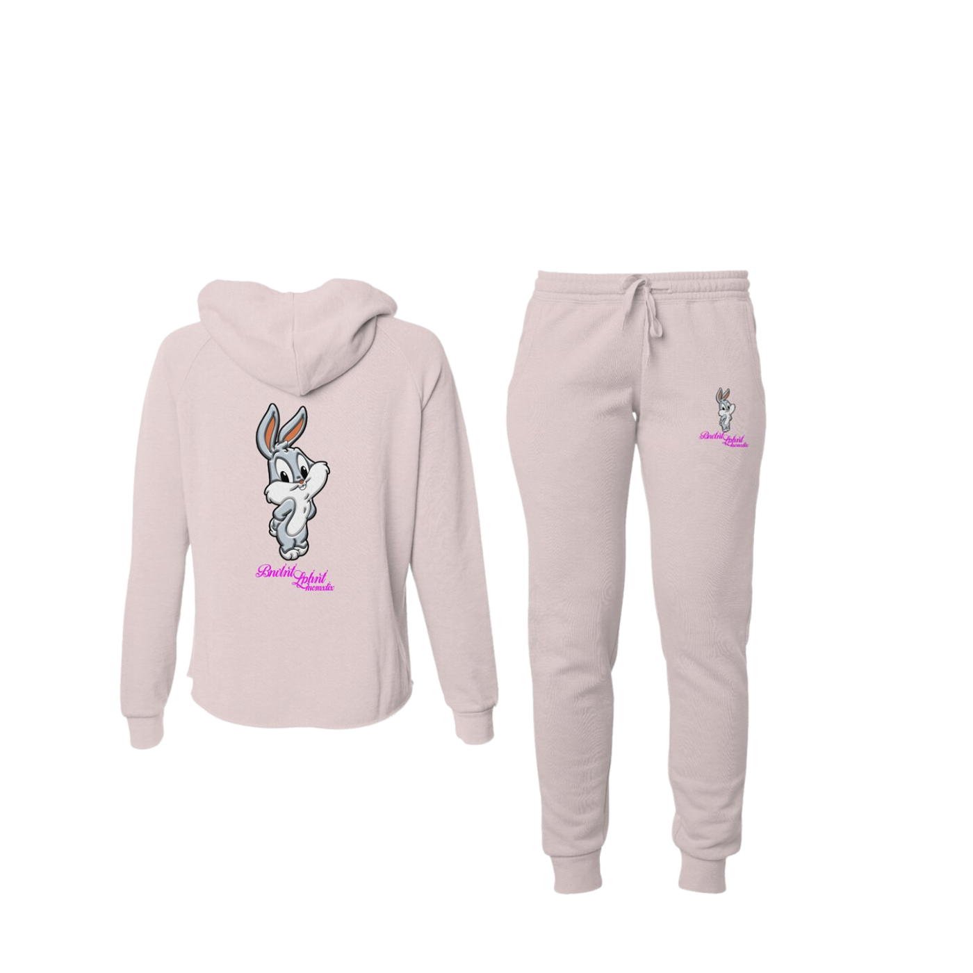 BRAT Zip Up Sweatsuit Set Benephant.com