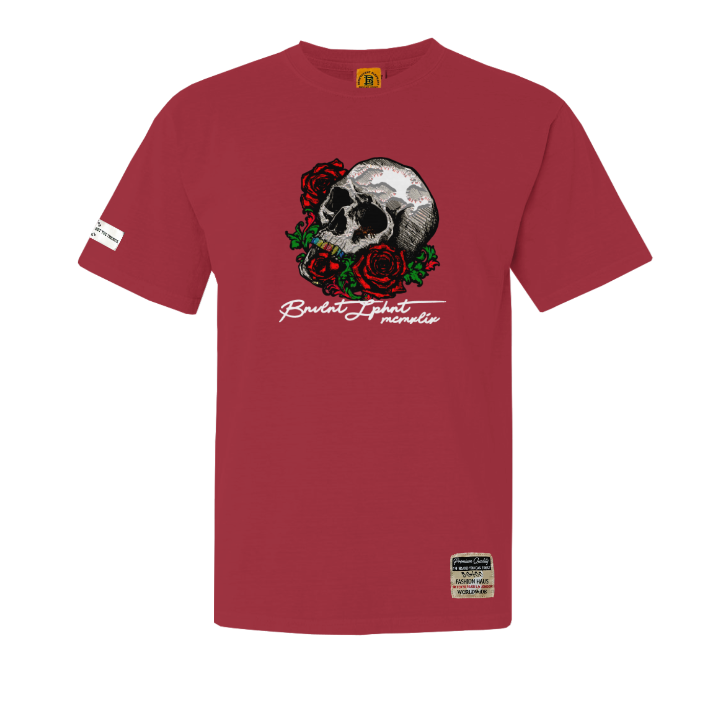 Skull N Roses Heavyweight T-Shirt Apliiq