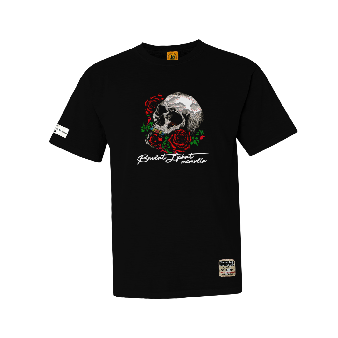 Skull N Roses Heavyweight T-Shirt Apliiq