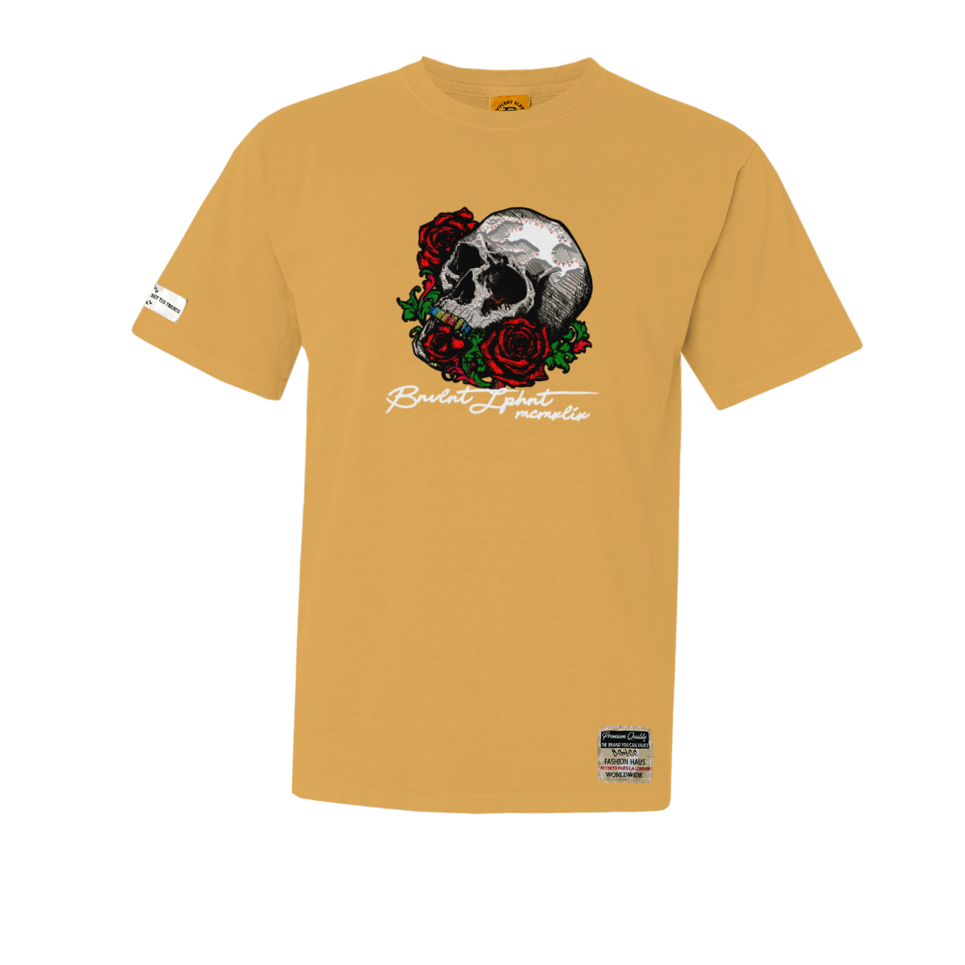 Skull N Roses Heavyweight T-Shirt Apliiq