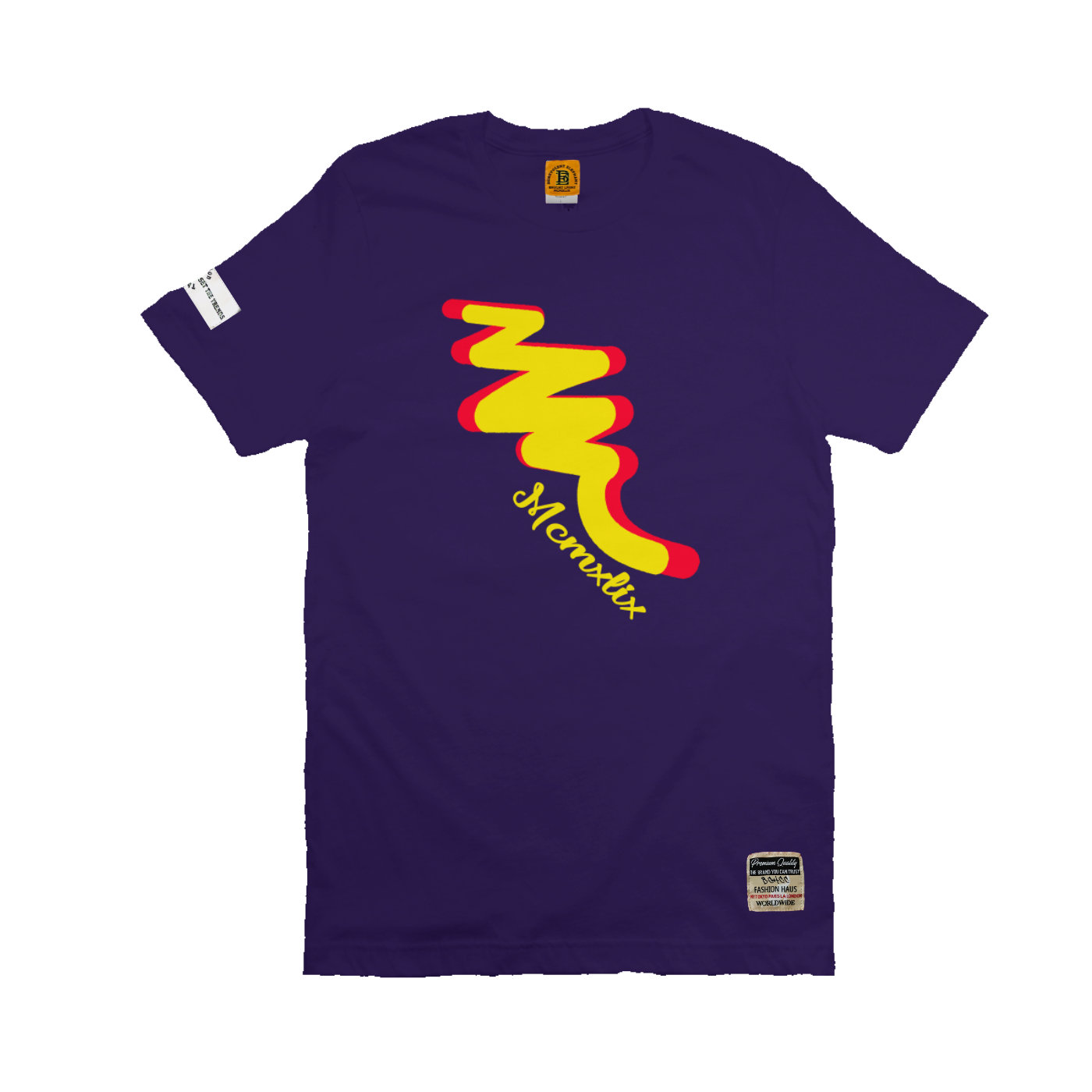 Zig Zag Logo T-Shirt Apliiq