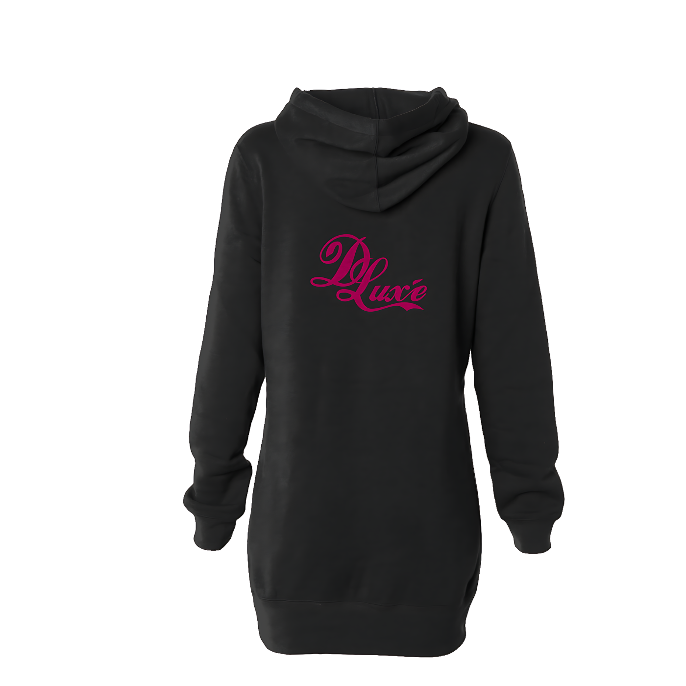 Dulche Luxe Embroidered Hooded Dress