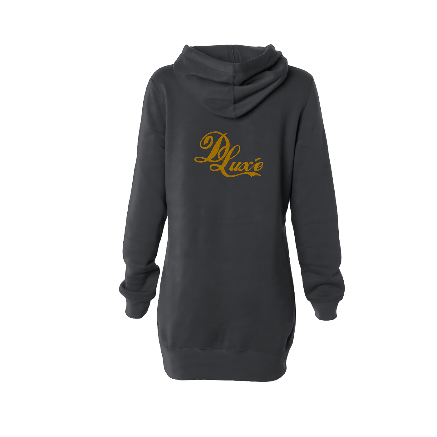 Dulche Luxe Embroidered Hooded Dress Apliiq