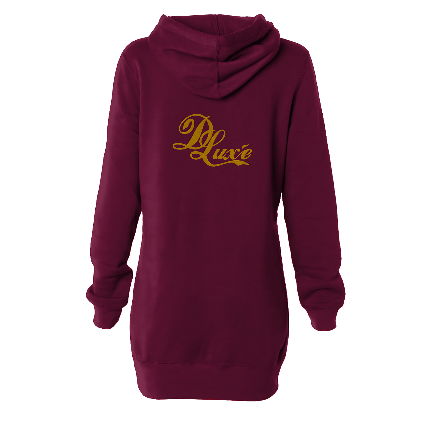 Dulche Luxe Embroidered Hooded Dress Apliiq