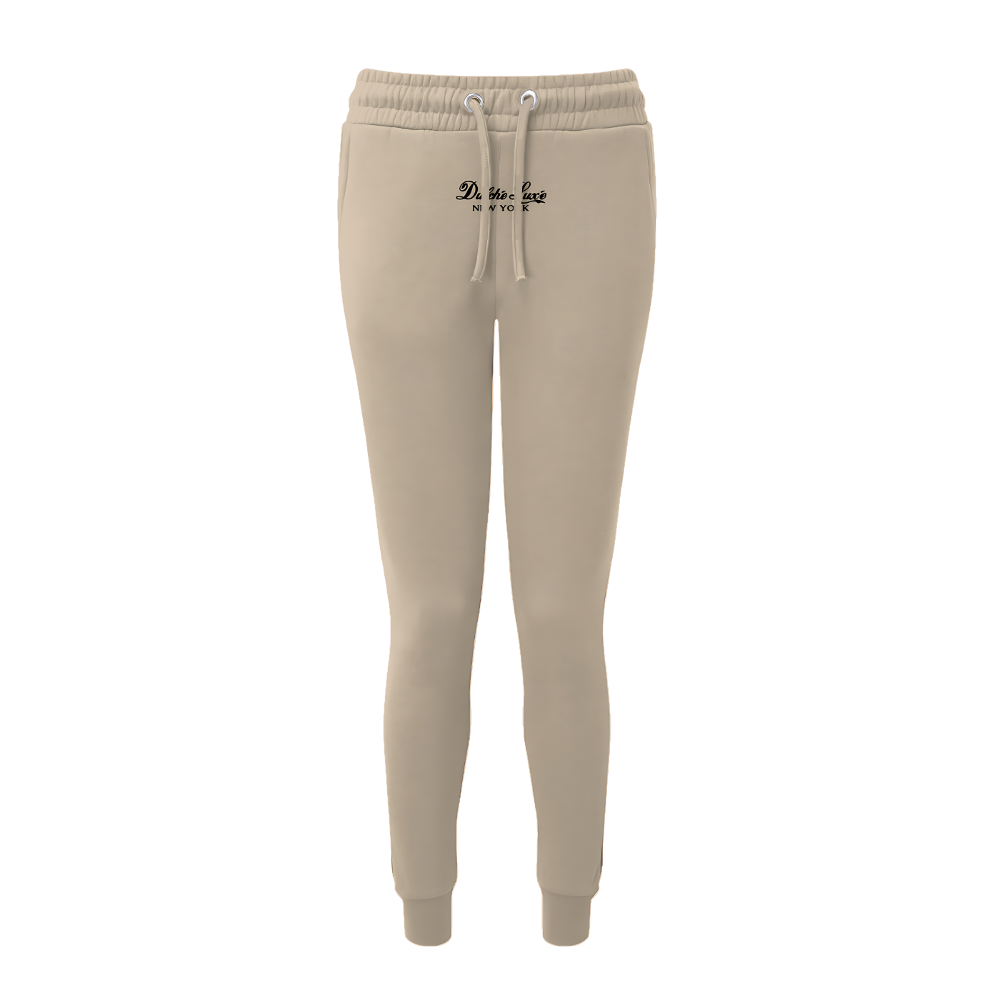 Dulche Luxe Embroidered Yoga Fitted Joggers Apliiq