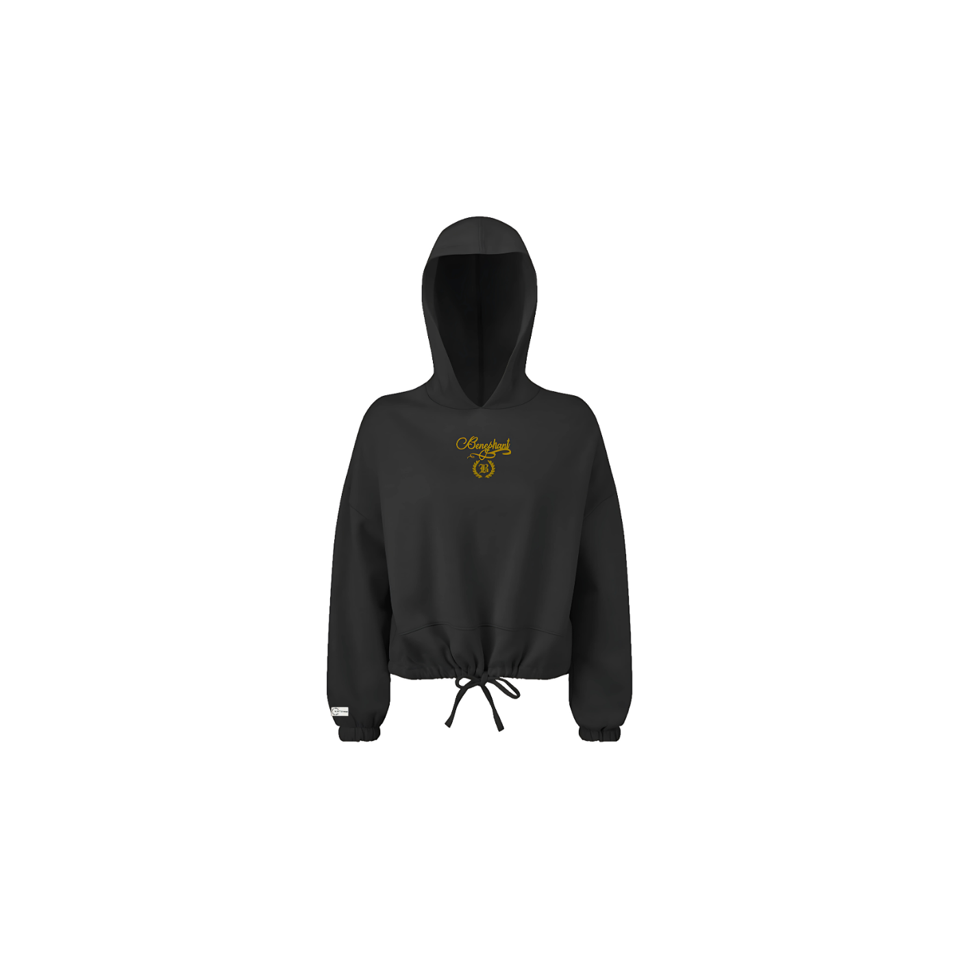 Benephant Couture Cropped Hoodie Apliiq