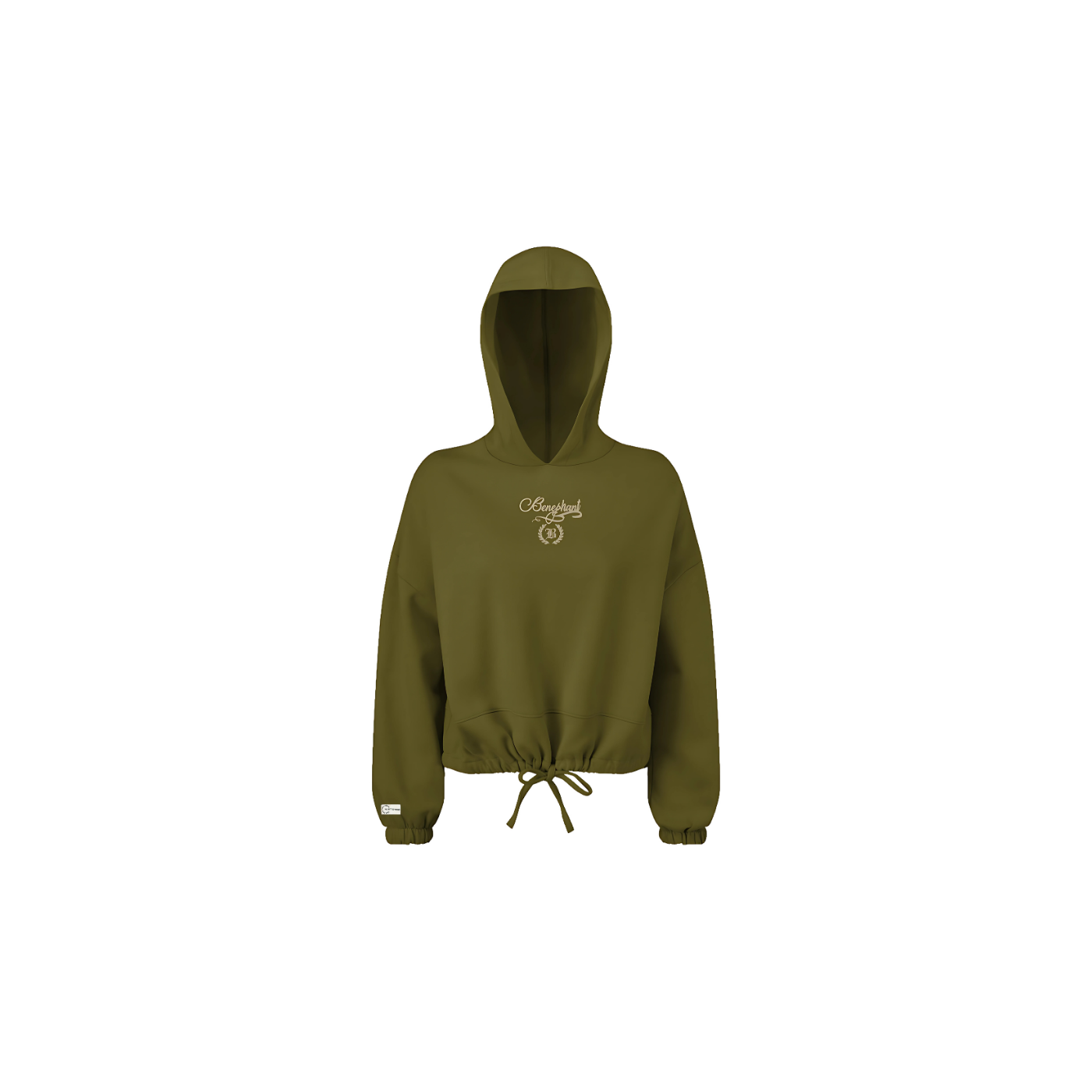 Benephant Couture Cropped Hoodie Apliiq