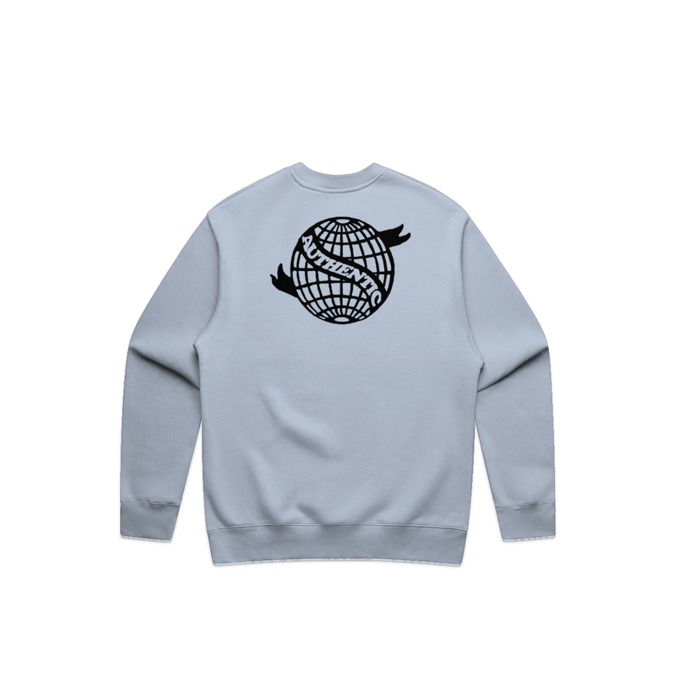 Latitude Oversized Patch & Embroidered Crewneck
