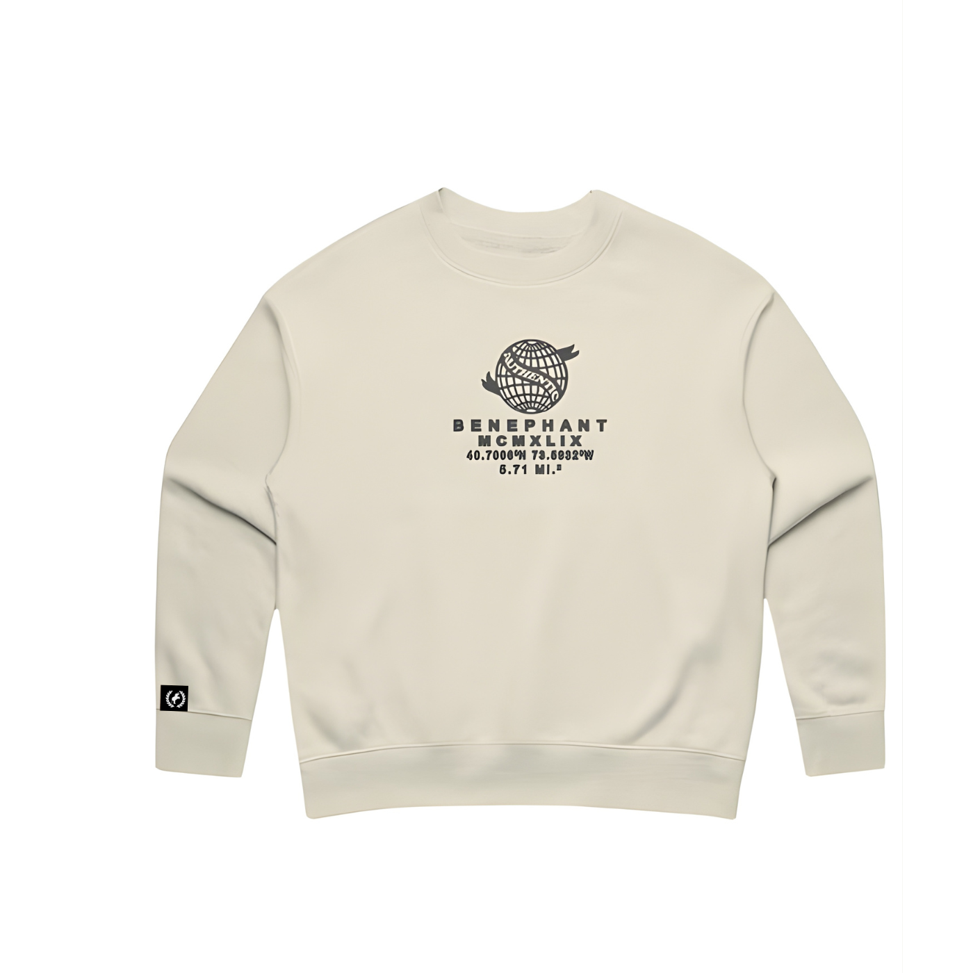 Women's Latitude Embroidered Oversized Crewneck