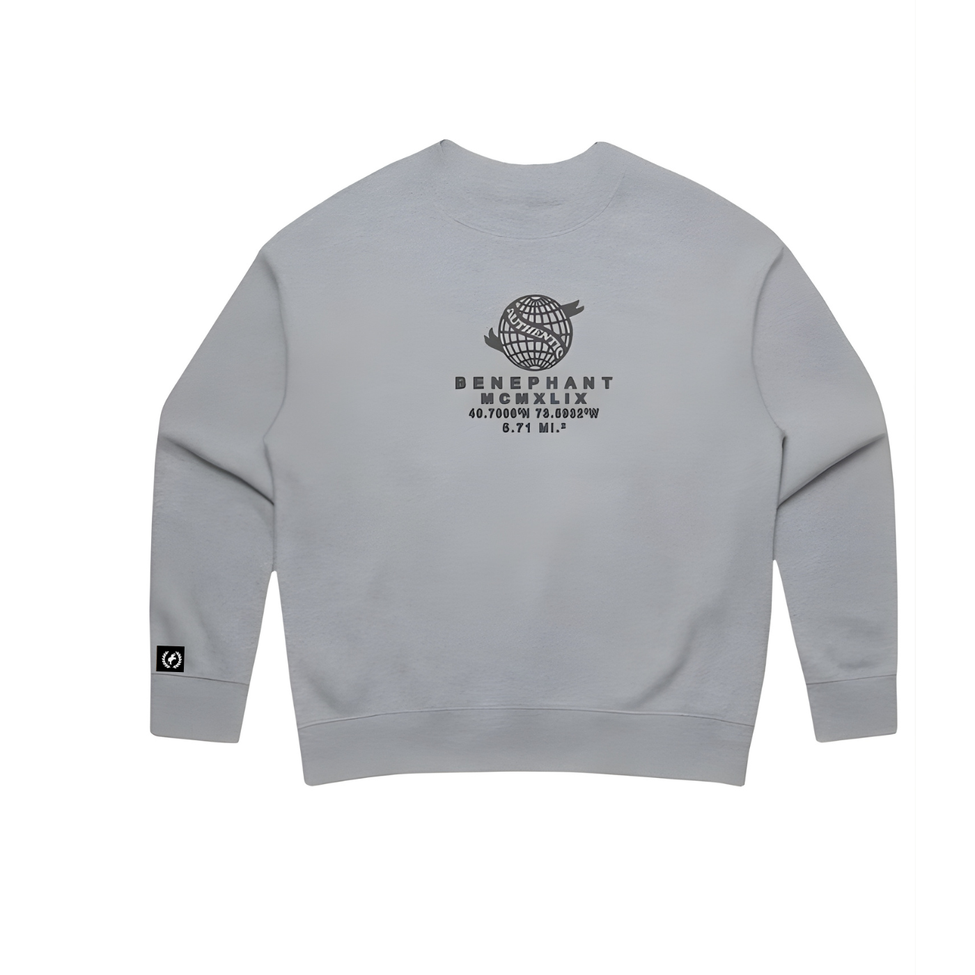 Women's Latitude Embroidered Oversized Crewneck