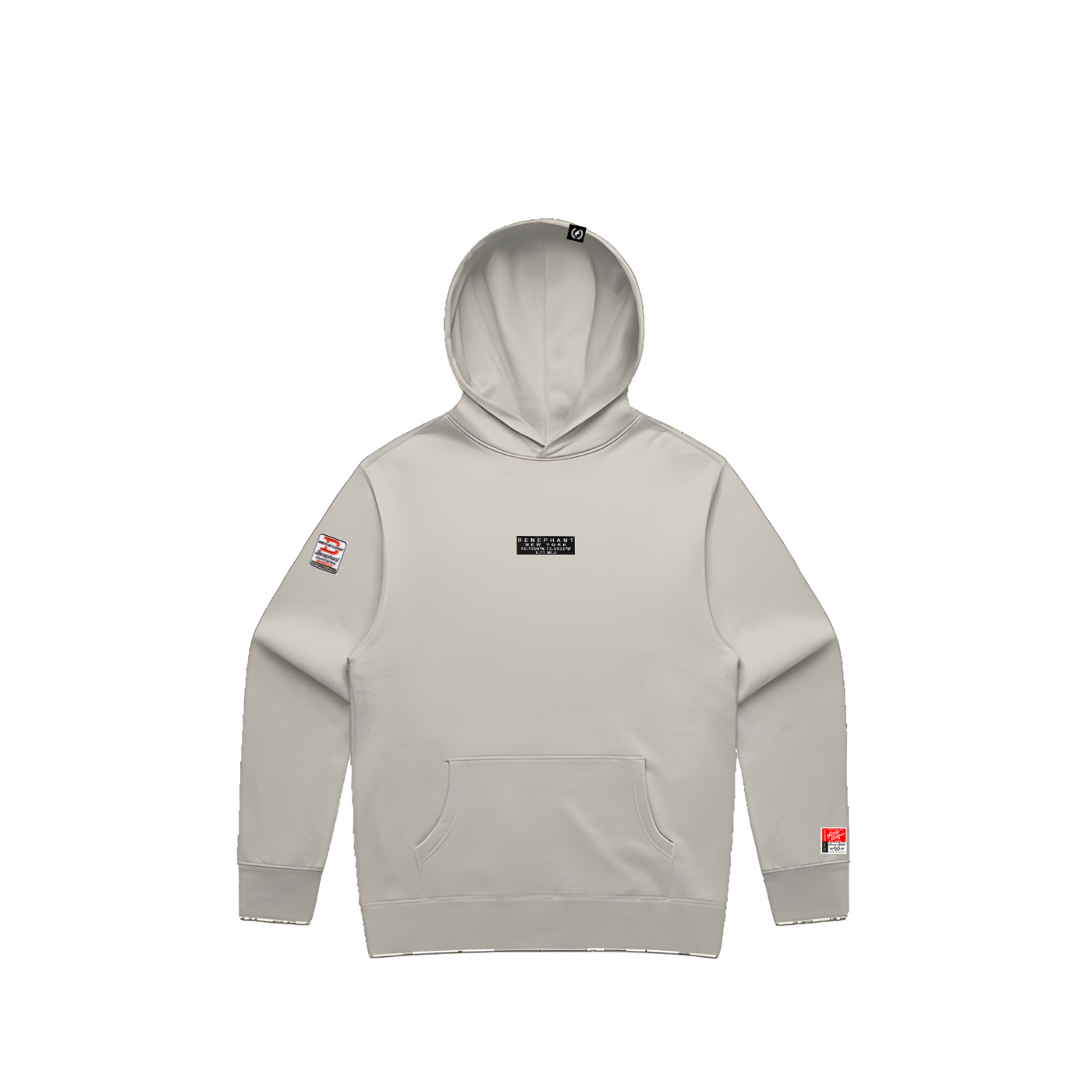 Latitude Oversized Patch & Embroidered Hoodie