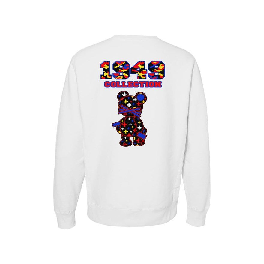 Fleur De Teddy Premium Embroidered Crewneck Apliiq