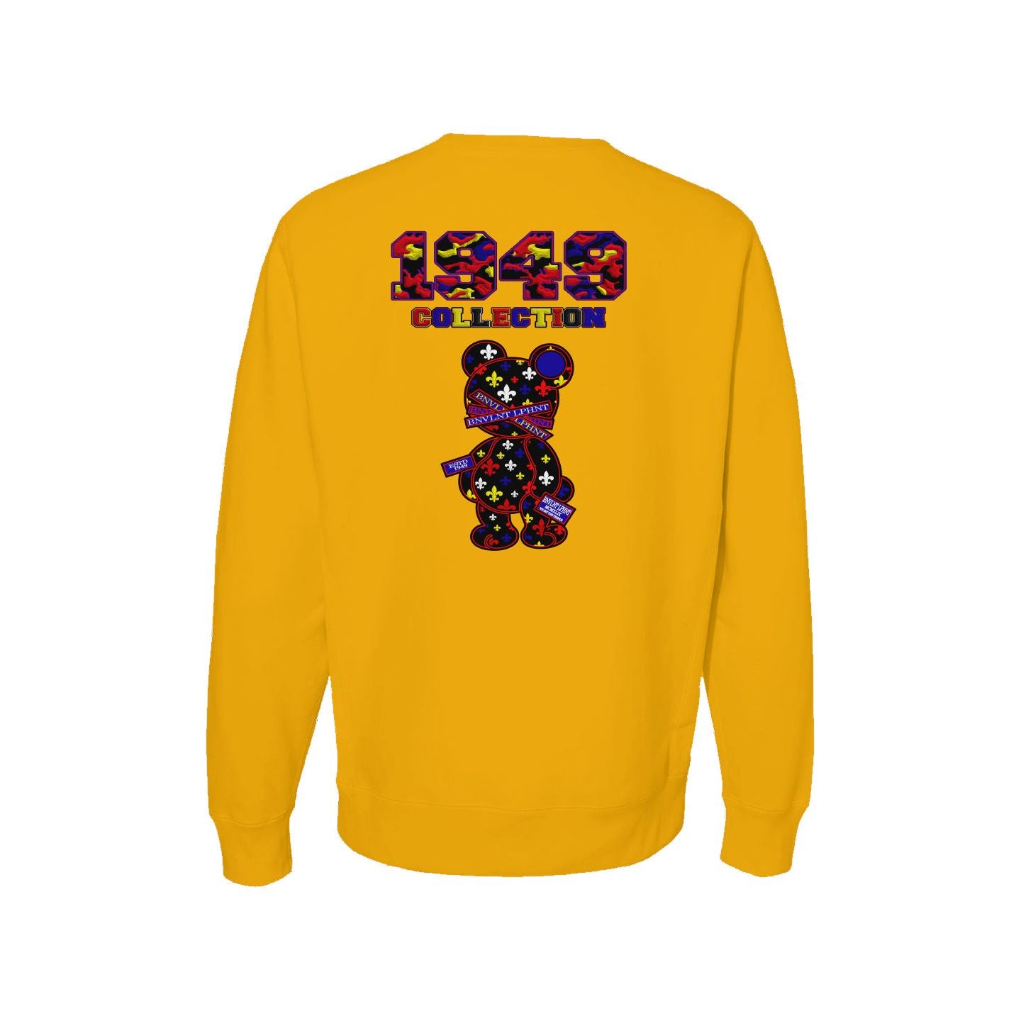 Fleur De Teddy Premium Embroidered Crewneck Apliiq