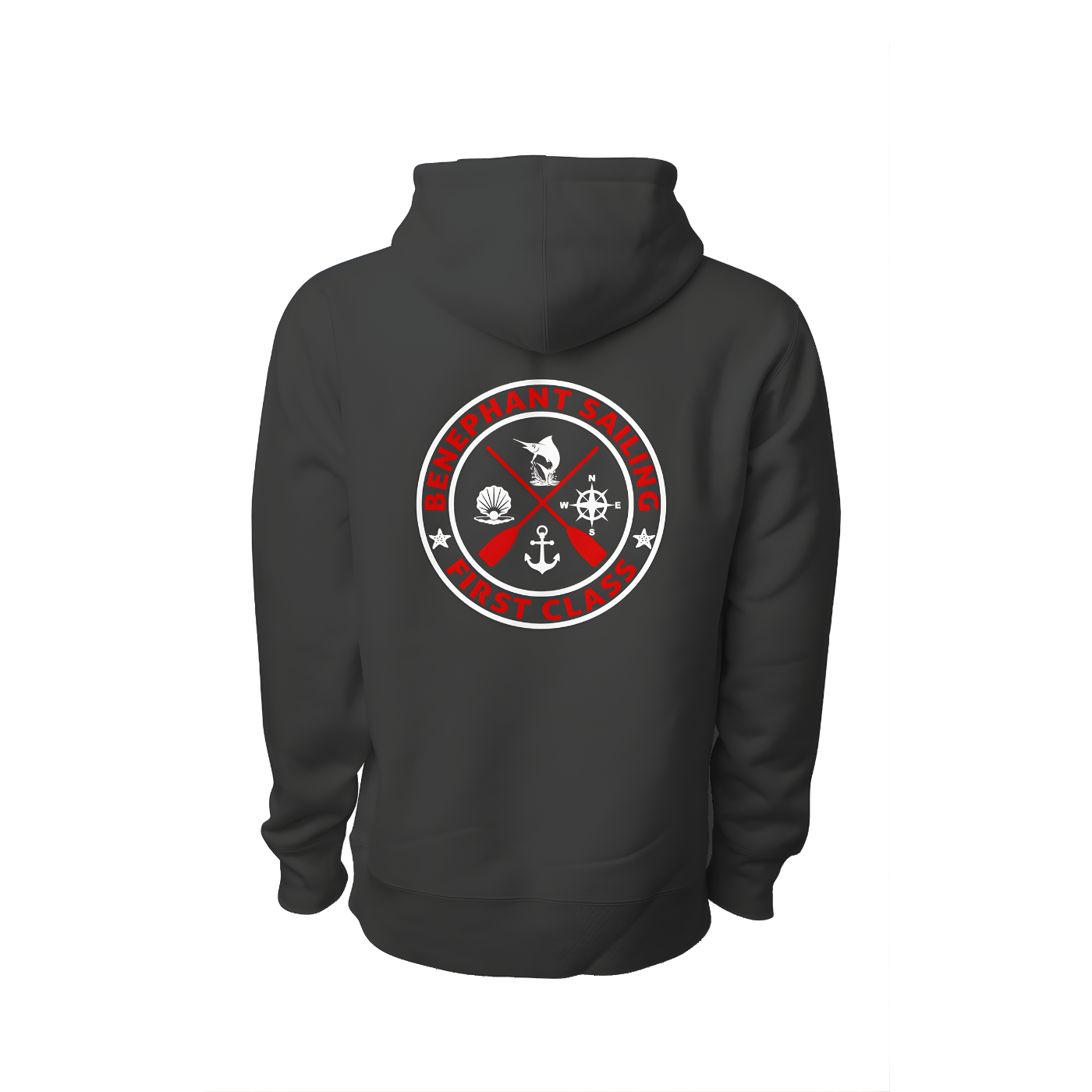 Fishbone 3D Puff Embroidered Heavyweight Hoodie