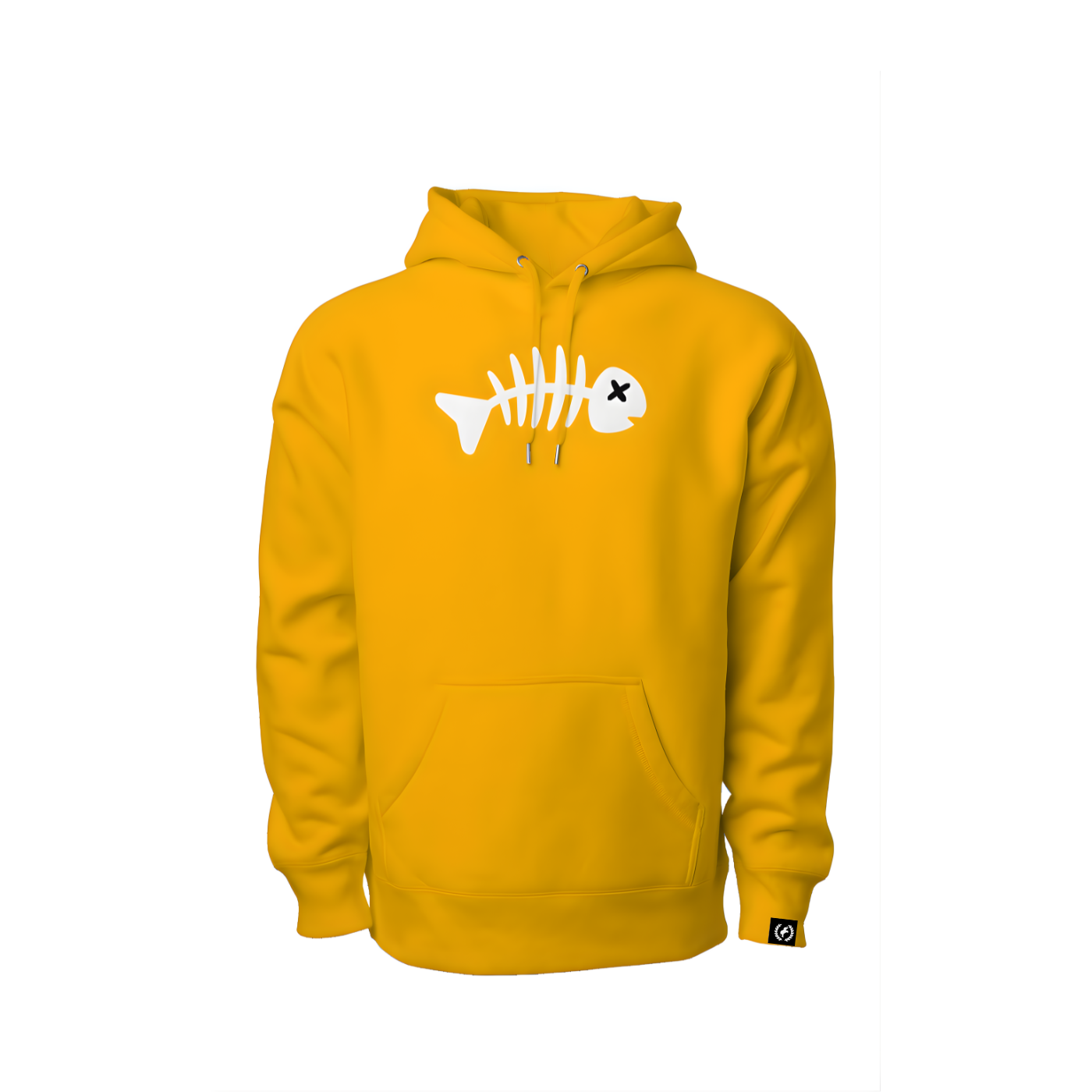 Fishbone 3D Puff Embroidered Heavyweight Hoodie