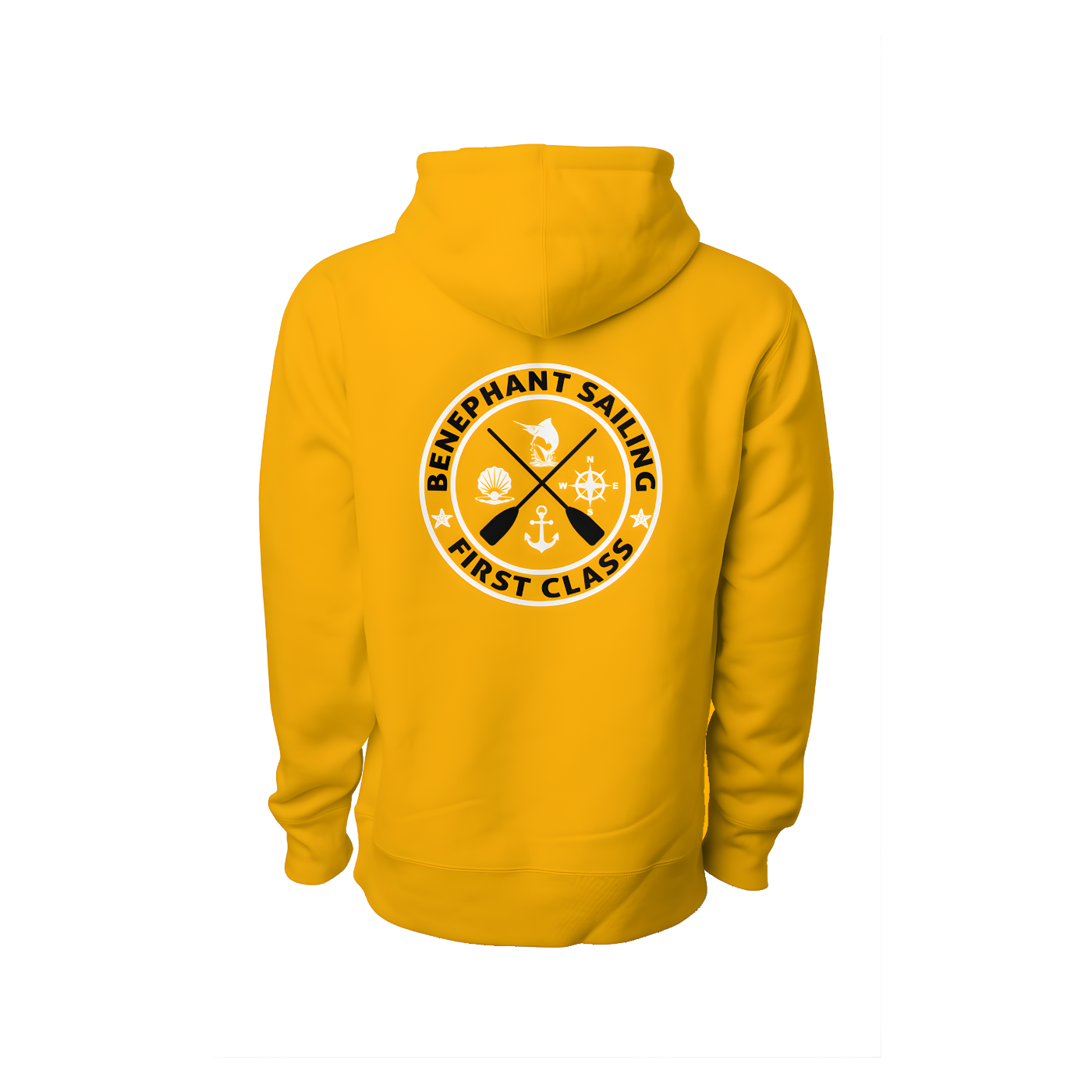 Fishbone 3D Puff Embroidered Heavyweight Hoodie