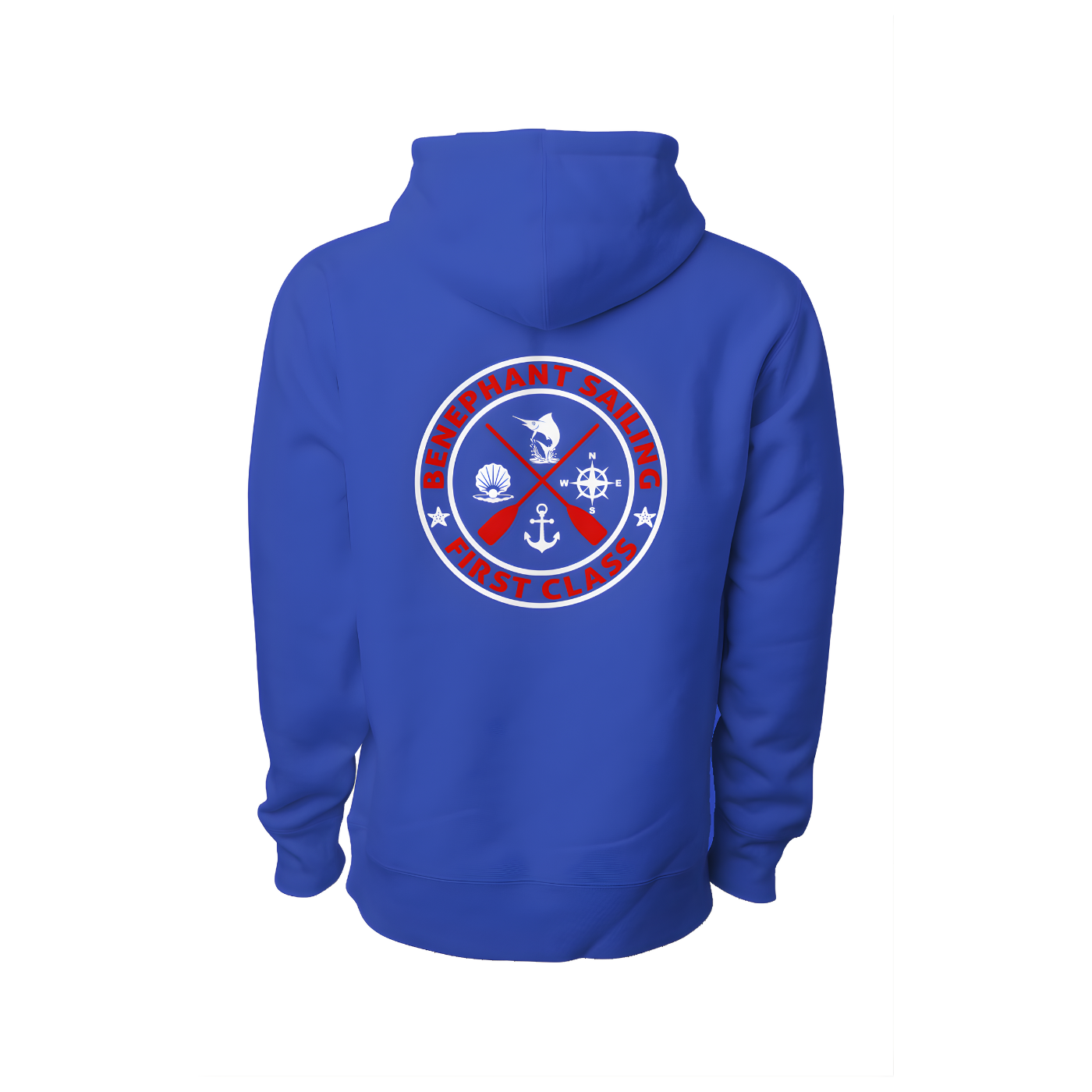 Fishbone 3D Puff Embroidered Heavyweight Hoodie