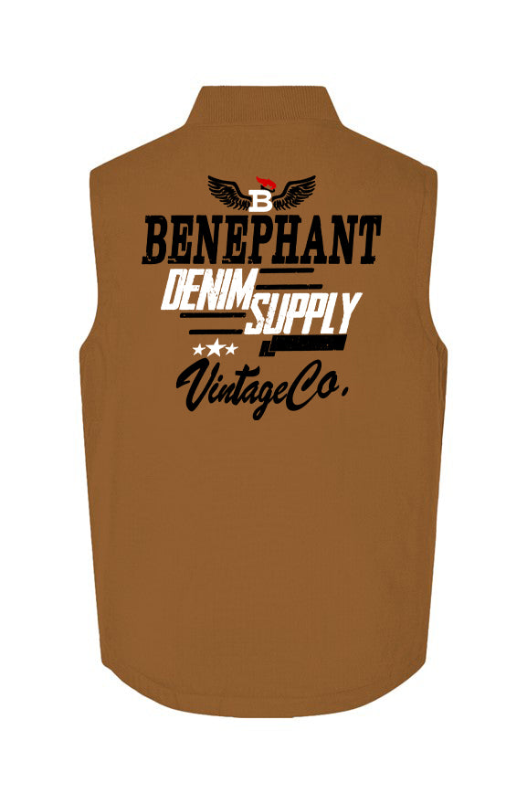 B.E.C.C Insulated Canvas Vest