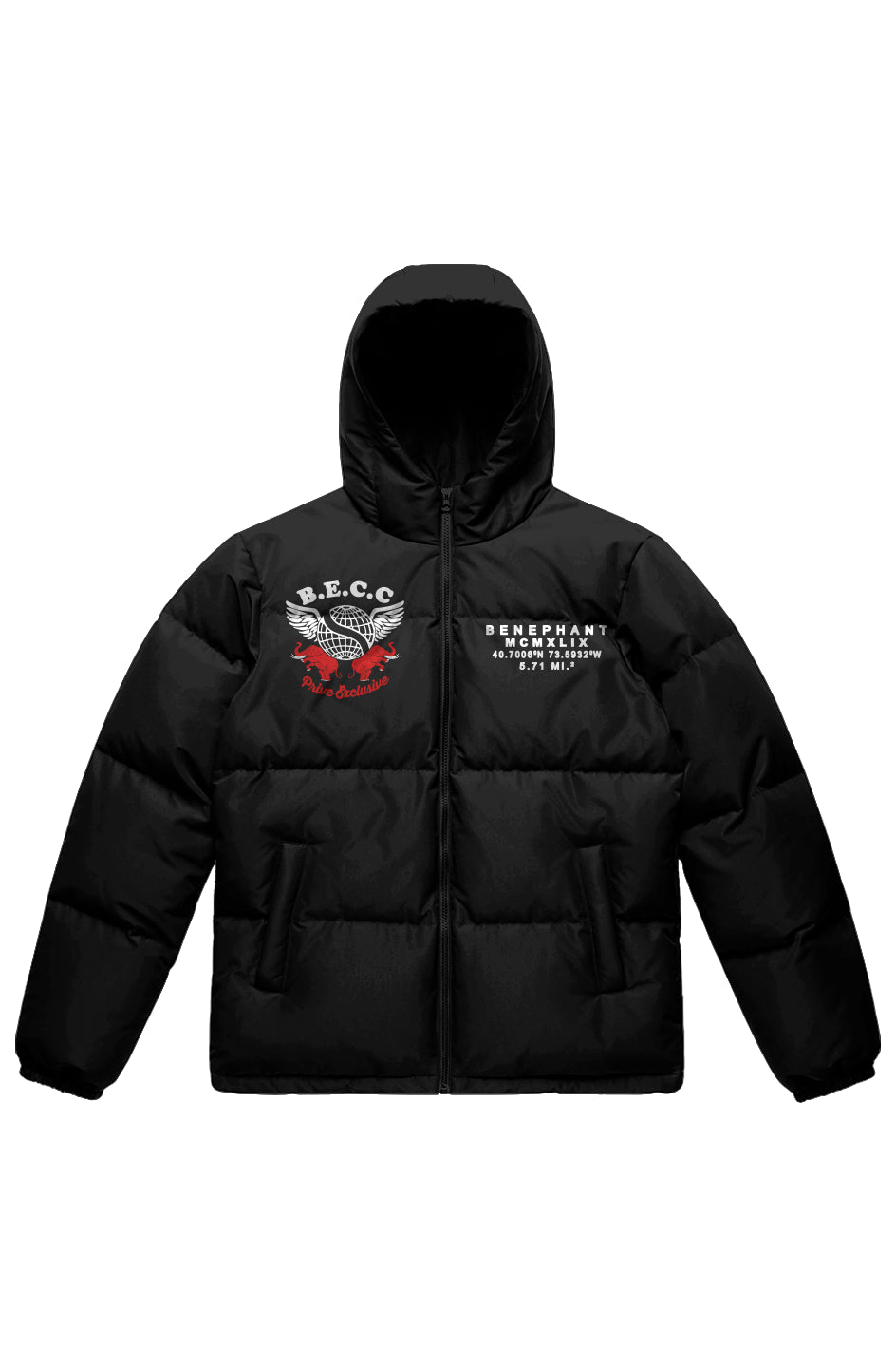 B.E.C.C Hooded Puffer Jacket