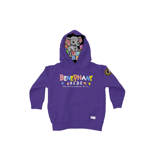 Benephant Kids Premium Fleece Hoodie Apliiq